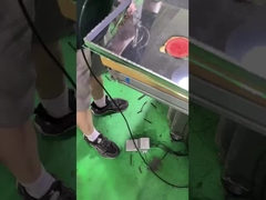 산성 새겨진 구멍 유리 장막 두께 25-30mm 알루미늄 장막