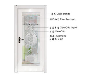 다채로운 부유물 반투명 유리제 패널, 장식적인 문 유리 간격 3-8 Mm