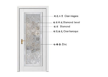19-22Mm 두 배 유리 미닫이 문, 다채로운 내구재에 의하여 얼룩이 지는 안뜰 미닫이 문